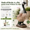 GIGALUMI 19″ Large Porch Canada Goose Statue, Durable Resin Garden Decor, Hand-Painted Animal Sculpture Indoor Outdoor, Patio Lawn Yard Art Ornaments, Birthday Housewarming Gift for Women Mom Grandma(Canada Goose)