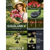 GIGALUMI 3 Pack Solar 21 Chrysanthemum Flowers Outdoor, 2 Modes Multi-Color(Multicolor)