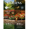 GIGALUMI 4 Pack Solar 28 Roses Flowers Outdoor, 2 Modes, Multicolored(Red)