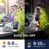 GIGALUMI Elephant Statue Solar Garden Decor Yard Outdoor Gifts for Women(Constant Lights Elephant)