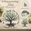 GIGALUMI Family Tree Wall Decor Stepping Stones Tree of Life Decoration(Family Tree)