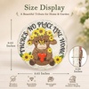 GIGALUMI Family Tree Wall Decor Stepping Stones Tree of Life Decoration(Highland Cow)