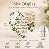 GIGALUMI Family Tree Wall Decor Stepping Stones Tree of Life Decoration(Memorial)