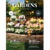 GIGALUMI Solar Garden Lights, 2 Pack LED Lily Solar Flower Lights Outdoor(1White 1Pink)