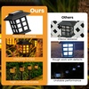 GIGALUMI Solar Lights Outdoor Waterproof 12 Pack, LED Garden Decor(Flickering Flame)