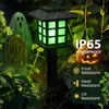 GIGALUMI Solar Lights Outdoor Waterproof 12 Pack, LED Garden Decor(Green)