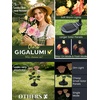 GIGALUMI Solar Outdoor Lights 9 Roses for Garden Decor, 3Pack Multi-Colored(Multicolor)