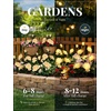 GIGALUMI Solar Outdoor Lights 9 Roses for Garden Decor, 3Pack Multi-Colored(Yellow)