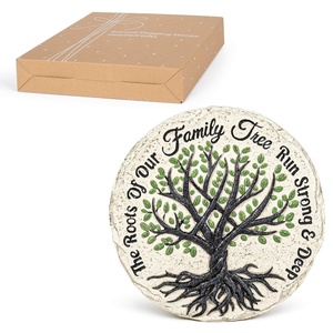 GIGALUMI Family Tree Wall Decor Stepping Stones Tree of Life Decoration(Family Tree)